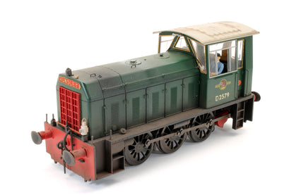 Pre-Owned Class 05 'D2567' BR Plain Green Diesel Locomotive - Custom Weathered