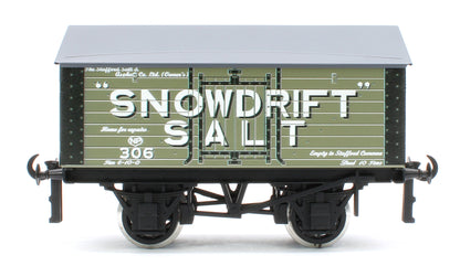 G/6-SV1 Set of 3 Private Owner Salt Wagons - Snowdrift Salt, Chance & Hunt Ltd, Stubbs & Co Salt Works - Set 1
