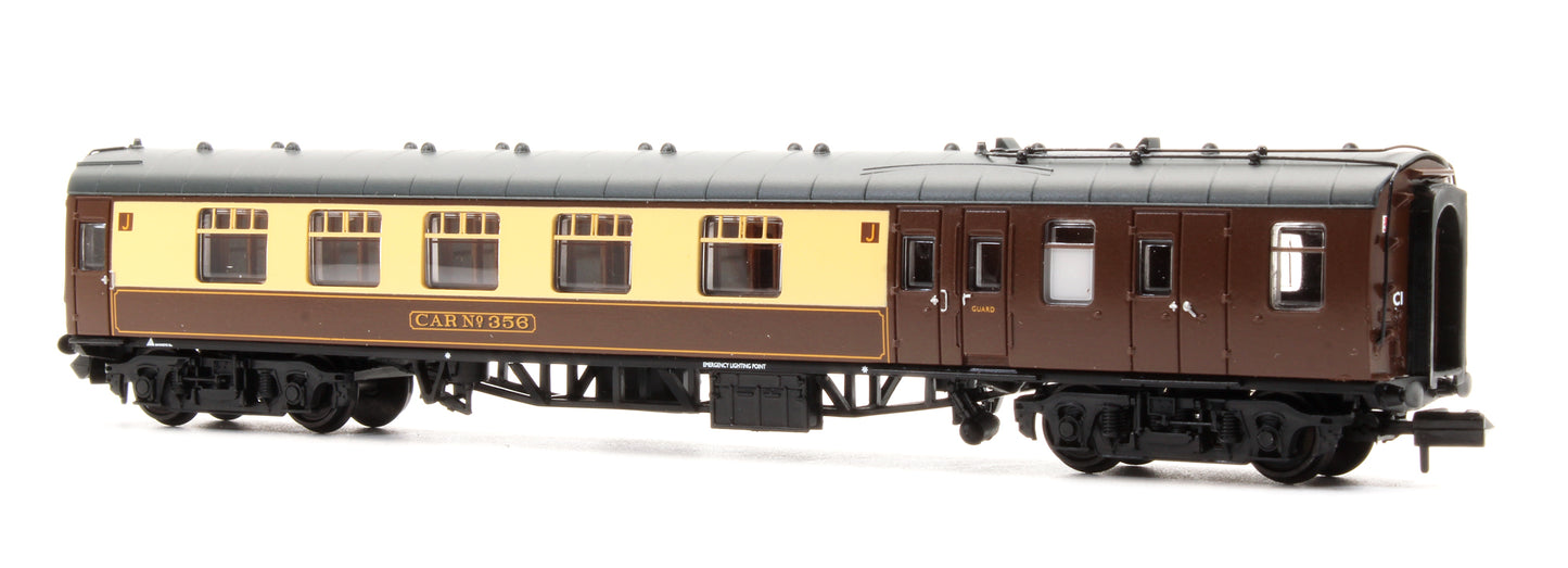 Pre-Owned BR MK1 BCK Brake Corridor Composite Coach 'Car No.356' Pullman Umber & Cream - Exclusive Edition