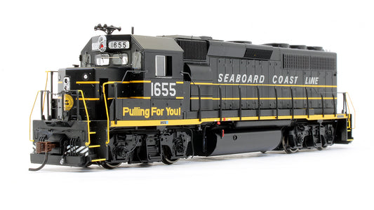 Pre-owned Genesis GP40-2 Seaboard Coast Line 'Pulling For You' - Road #1655 (DCC Sound Fitted)