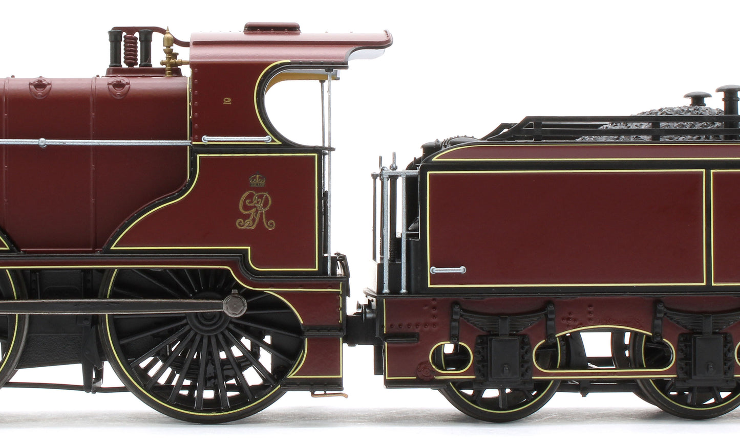 974501 Midland Railway 483 Class 4-4-0 Royal Train No.502 Steam Locomotive - DCC Sound
