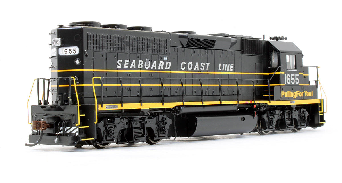 Pre-owned Genesis GP40-2 Seaboard Coast Line 'Pulling For You' - Road #1655 (DCC Sound Fitted)