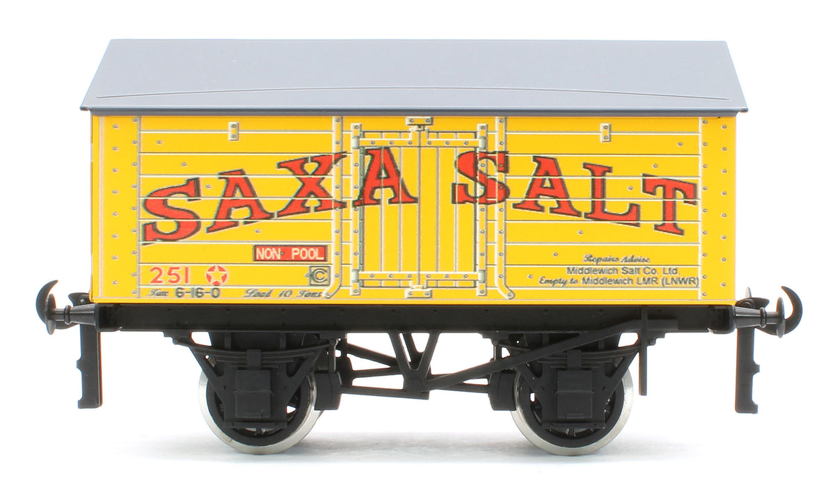G/6-SV2 Set of 3 Private Owner Salt Wagons - Saxa Salt, Star Salt, Union Salt - Set 2