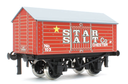 G/6-SV2 Set of 3 Private Owner Salt Wagons - Saxa Salt, Star Salt, Union Salt - Set 2