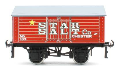 G/6-SV2 Set of 3 Private Owner Salt Wagons - Saxa Salt, Star Salt, Union Salt - Set 2