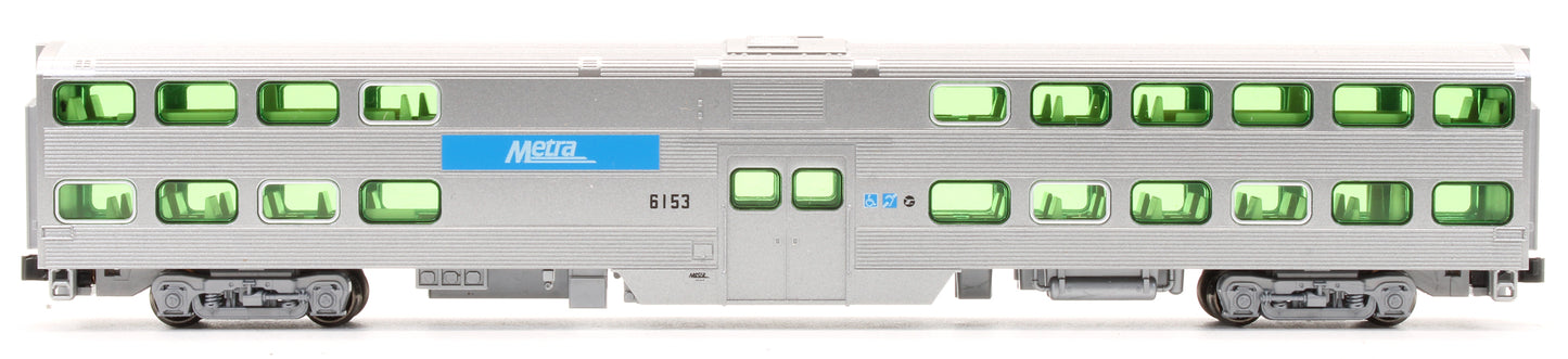 Pre-Owned MP36PH Chicago Metra Gallery Bi-Level Commuter Train