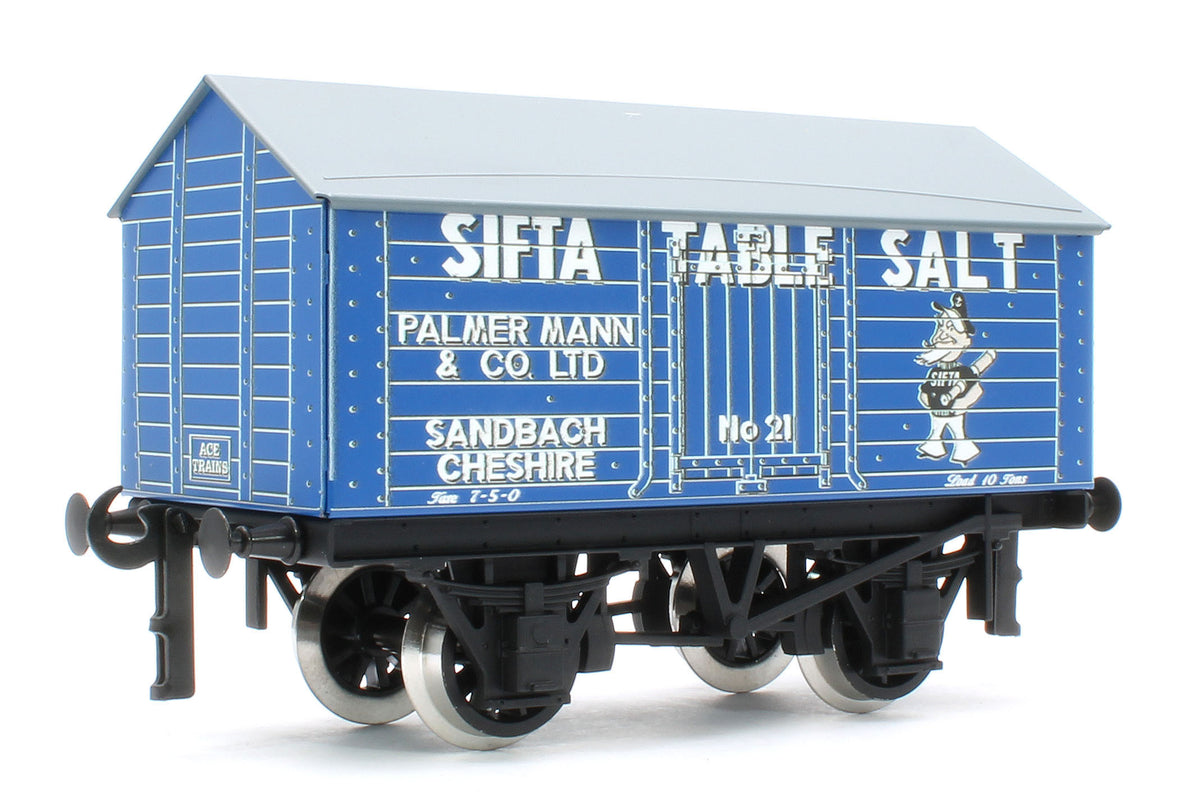 G/6-SV3 Set of 3 Private Owner Salt Wagons - Mangers Salt, Lions Salt, Sifta Salt - Set 3