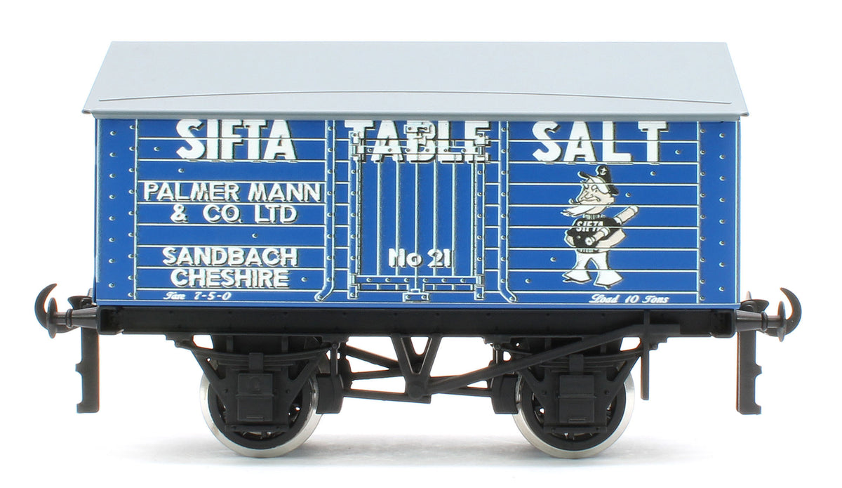 G/6-SV3 Set of 3 Private Owner Salt Wagons - Mangers Salt, Lions Salt, Sifta Salt - Set 3