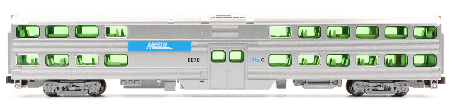 Pre-Owned MP36PH Chicago Metra Gallery Bi-Level Commuter Train