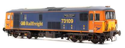 Pre-Owned Class 73 JB GB Railfreight Battle of Britain 73109 Electro Diesel Locomotive - Custom Weathered - DCC Fitted