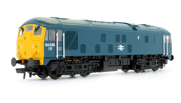 Pre-Owned Class 24/0 24035 BR Blue Diesel Locomotive (DCC Sound Fitted)