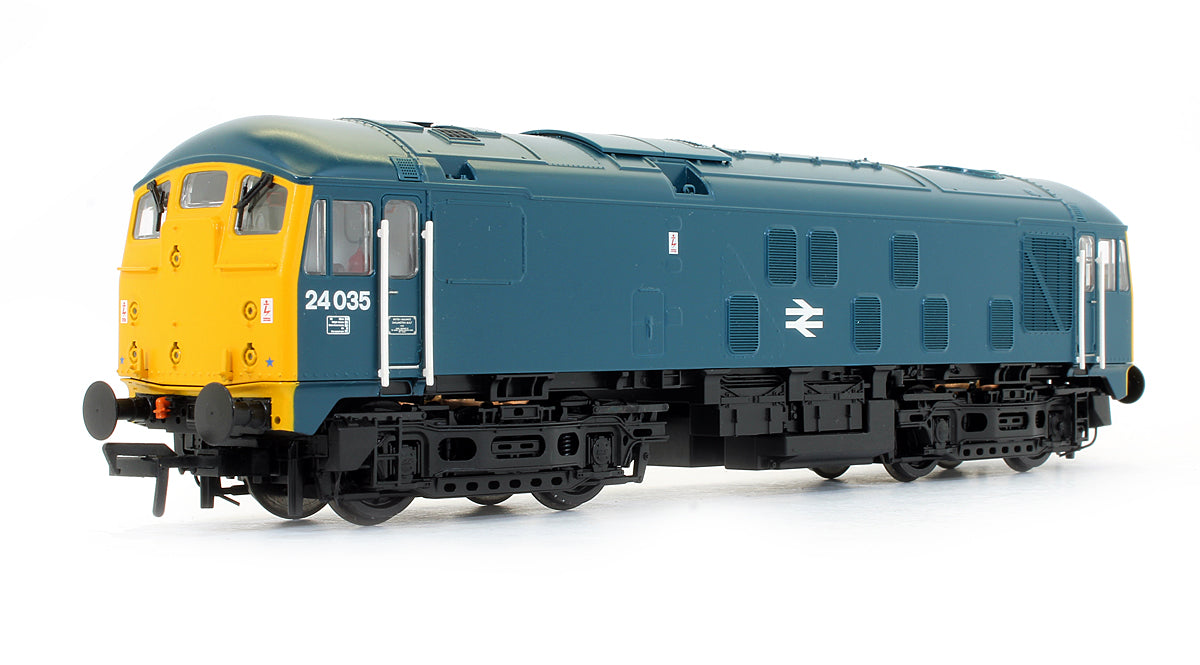 32-416SF Pre-Owned Class 24/0 24035 BR Blue Diesel Locomotive (DCC Sound Fitted)