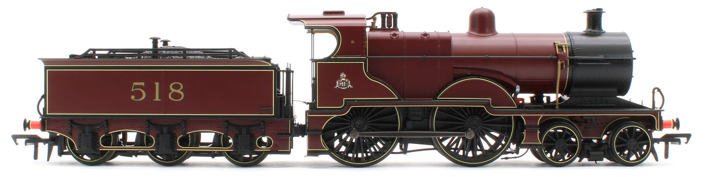 974003 Midland Railway 483 Class 4-4-0 Crimson No.518 Steam Locomotive