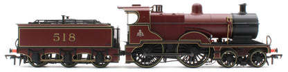 974503 Midland Railway 483 Class 4-4-0 Crimson No.518 Steam Locomotive - DCC Sound