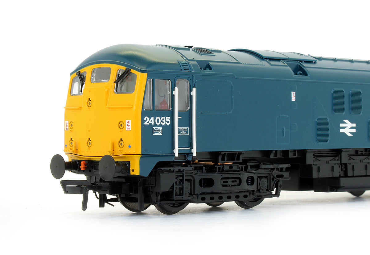 32-416SF Pre-Owned Class 24/0 24035 BR Blue Diesel Locomotive (DCC Sound Fitted)