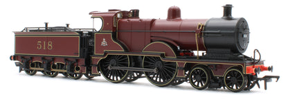 974003 Midland Railway 483 Class 4-4-0 Crimson No.518 Steam Locomotive