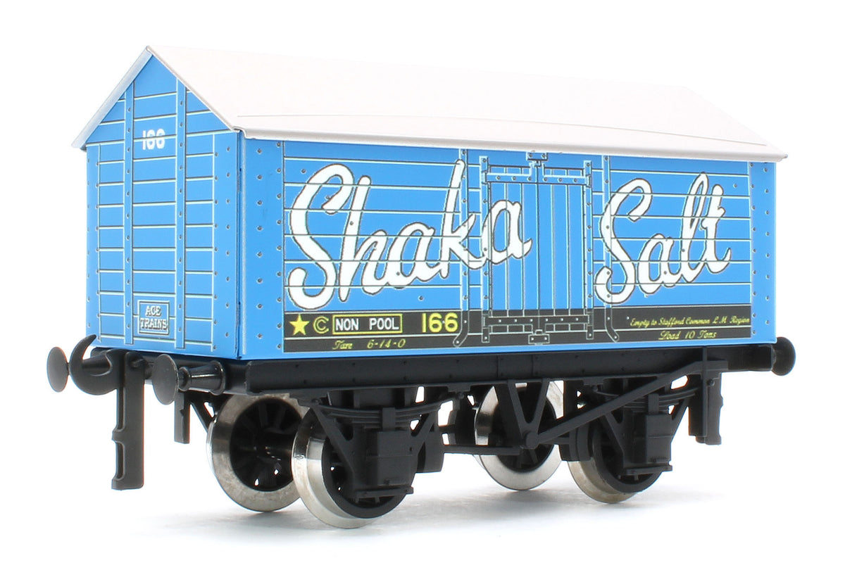 G/6-SV4 Set of 3 Private Owner Salt Wagons - ICI Fleetwood Salt, Shaka Salt, Stafford Salt Works Salt - Set 4