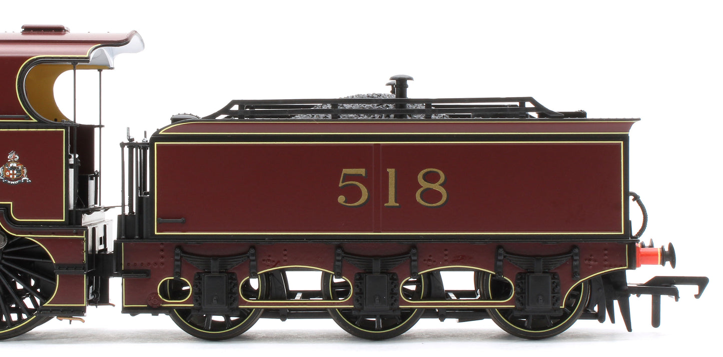 974003 Midland Railway 483 Class 4-4-0 Crimson No.518 Steam Locomotive