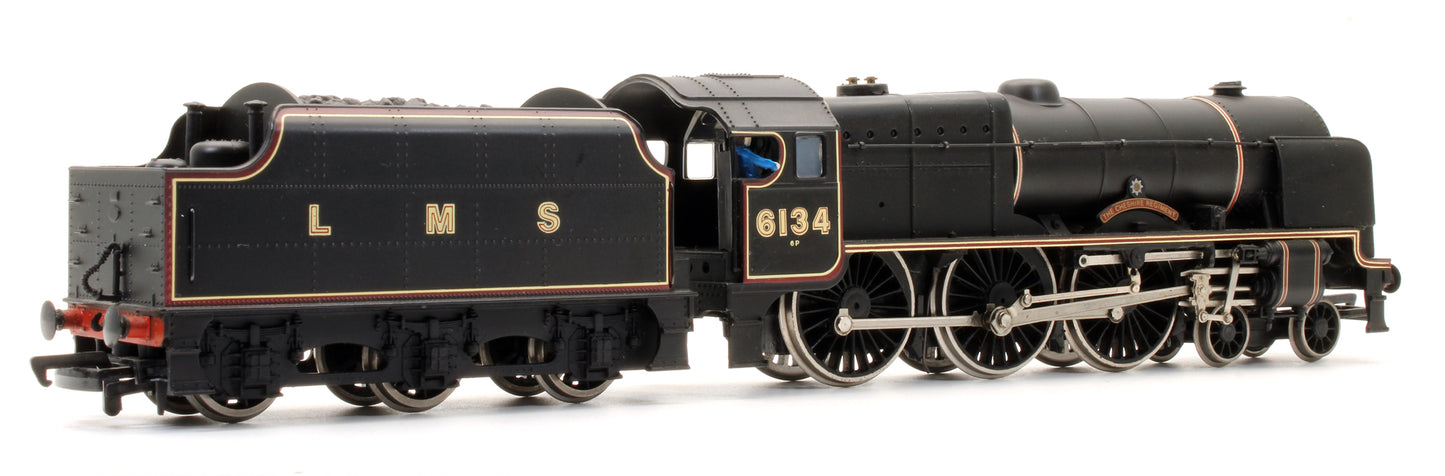 Pre-Owned Royal Scot 'The Cheshire Regiment' 6134 LMS Black Steam Locomotive