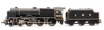Pre-Owned Royal Scot 'The Cheshire Regiment' 6134 LMS Black Steam Locomotive