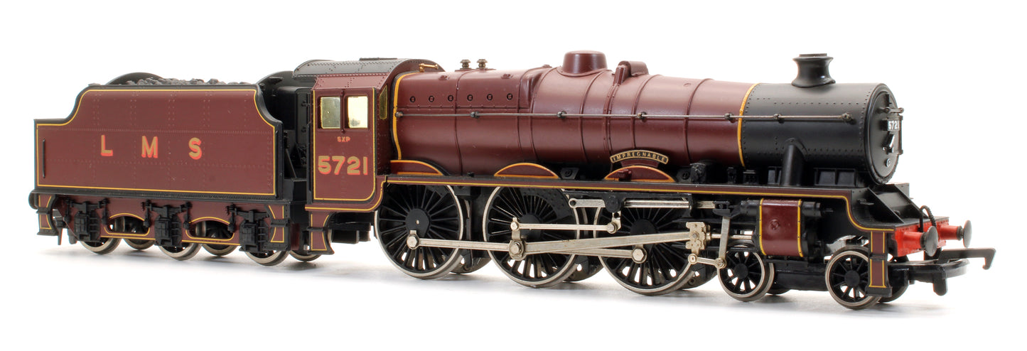 Pre-Owned Jubilee 5712 'Impregnable' LMS Crimson Steam Locomotive