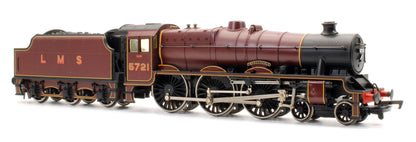 Pre-Owned Jubilee 5712 'Impregnable' LMS Crimson Steam Locomotive