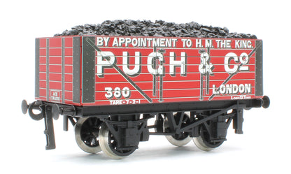 G/5-WS3 Set of 3 "London" Private Owner Coal Wagons - Pugh & Co, Lowe & Warwick, Phorpes Bricks