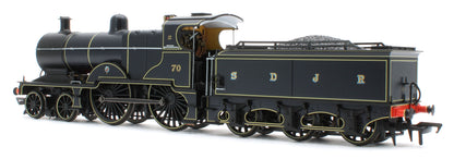 974004 Midland Railway 483 Class 4-4-0 SDJR Blue No.70 Steam Locomotive