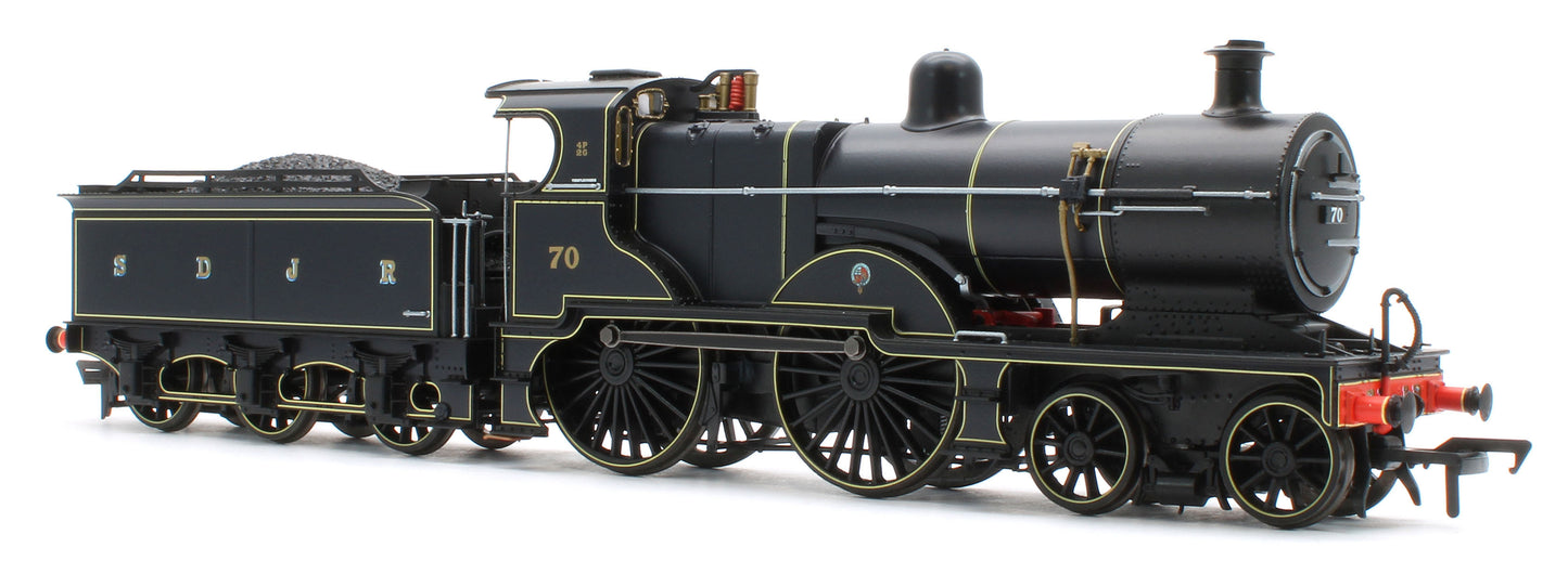 974504 Midland Railway 483 Class 4-4-0 SDJR Blue No.70 Steam Locomotive - DCC Sound