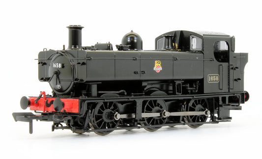 MR-301F Class 16xx 0-6-0PT BR Black Early Emblem 1658 Steam Locomotive
