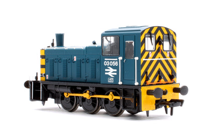 Class 03 03056 BR Blue Diesel Locomotive - DCC Sound