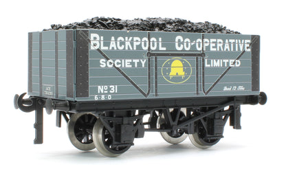 G/5-WS4 Set of 3 "North West" Private Owner Coal Wagons - Blackpool Co-operative, Wigan Coal, Cosy Fires