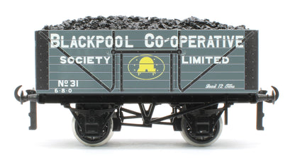 G/5-WS4 Set of 3 "North West" Private Owner Coal Wagons - Blackpool Co-operative, Wigan Coal, Cosy Fires