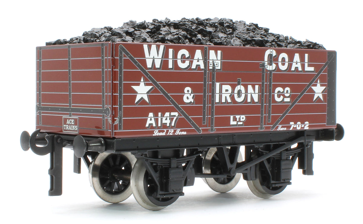 G/5-WS4 Set of 3 "North West" Private Owner Coal Wagons - Blackpool Co-operative, Wigan Coal, Cosy Fires