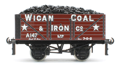 G/5-WS4 Set of 3 "North West" Private Owner Coal Wagons - Blackpool Co-operative, Wigan Coal, Cosy Fires