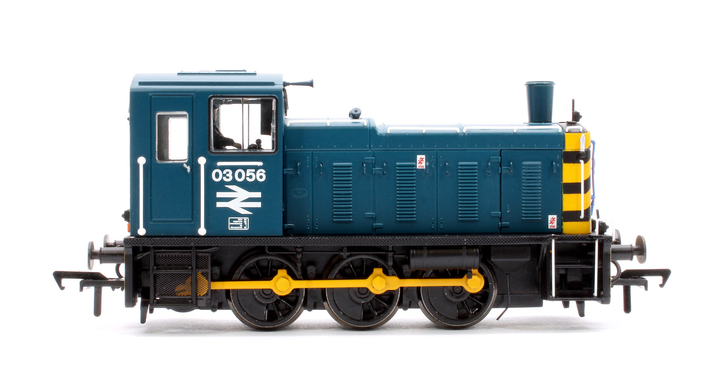 Class 03 03056 BR Blue Diesel Locomotive - DCC Sound