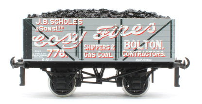 G/5-WS4 Set of 3 "North West" Private Owner Coal Wagons - Blackpool Co-operative, Wigan Coal, Cosy Fires