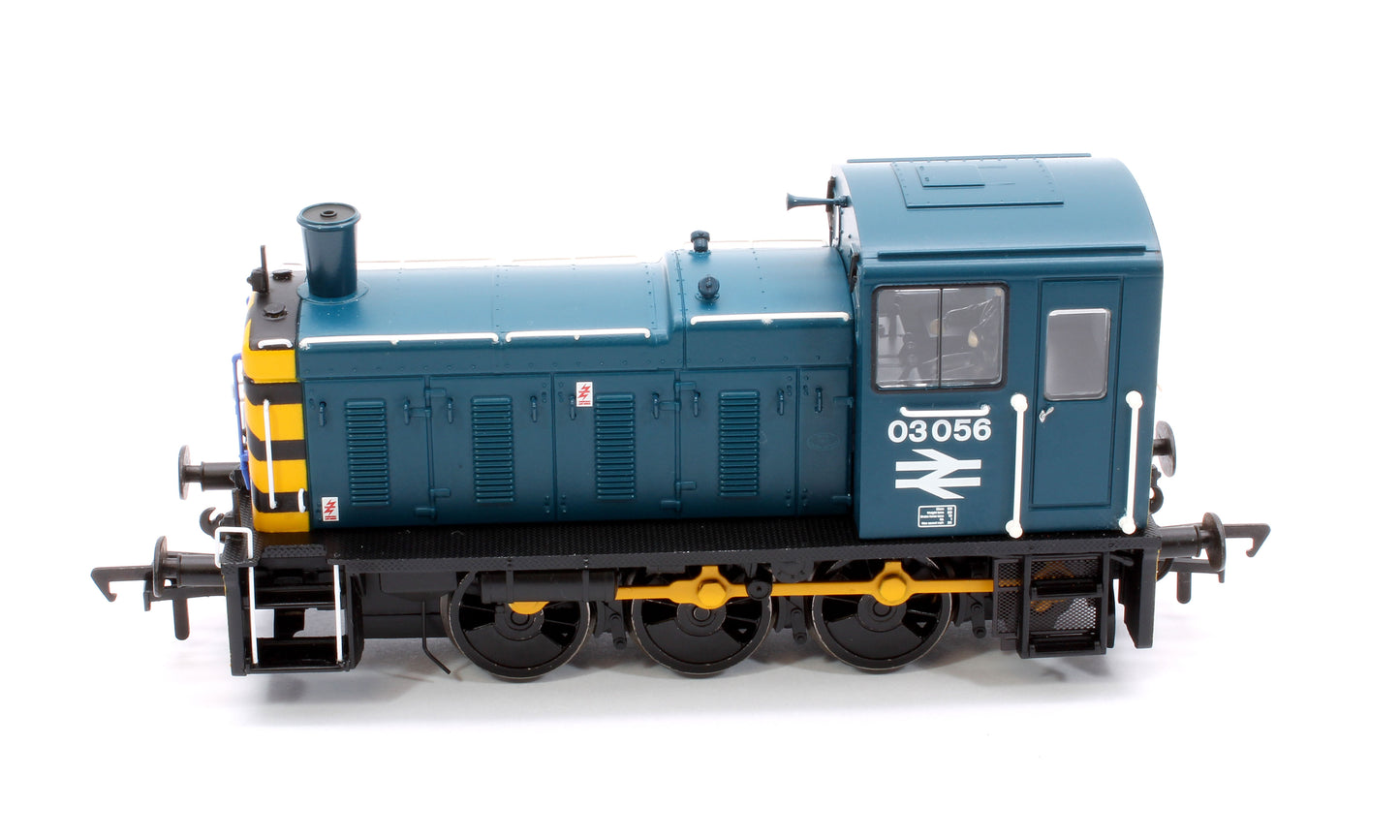 Class 03 03056 BR Blue Diesel Locomotive - DCC Sound