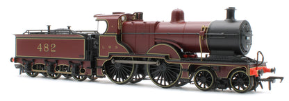 974505 Midland Railway 483 Class 4-4-0 LMS Crimson No.482 (Small Letters) Steam Locomotive - DCC Sound