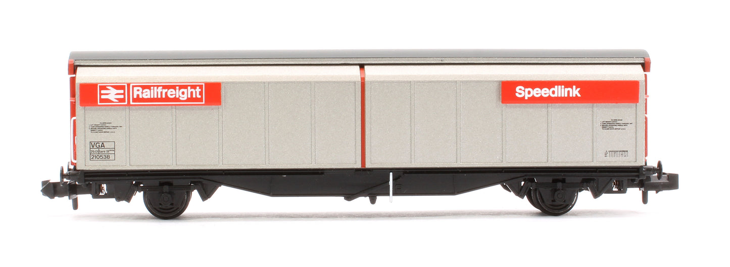 BR VGA Van BR Railfreight Red & Grey (Speedlink) No.210538