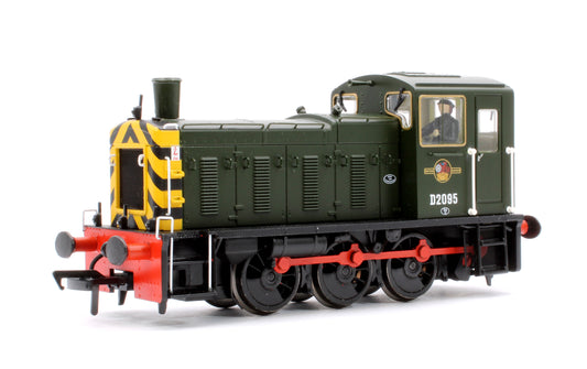 Class 03 D2095 BR Green (Wasp Stripes) Diesel Locomotive