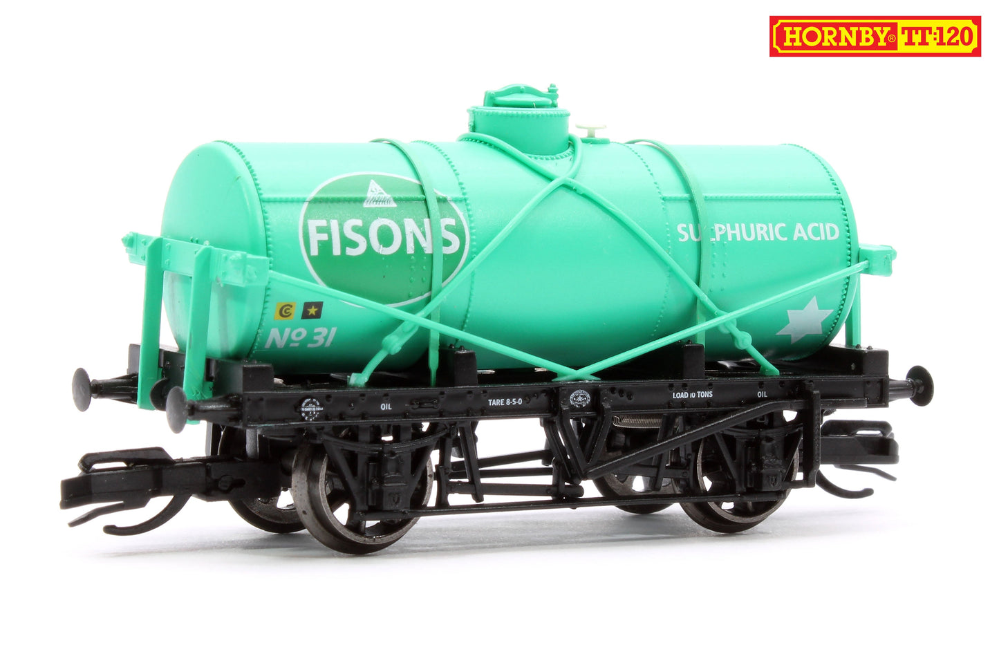 Pre-Owned 12T Tank Wagon 'Fisons Sulphuric Acid' No. 31