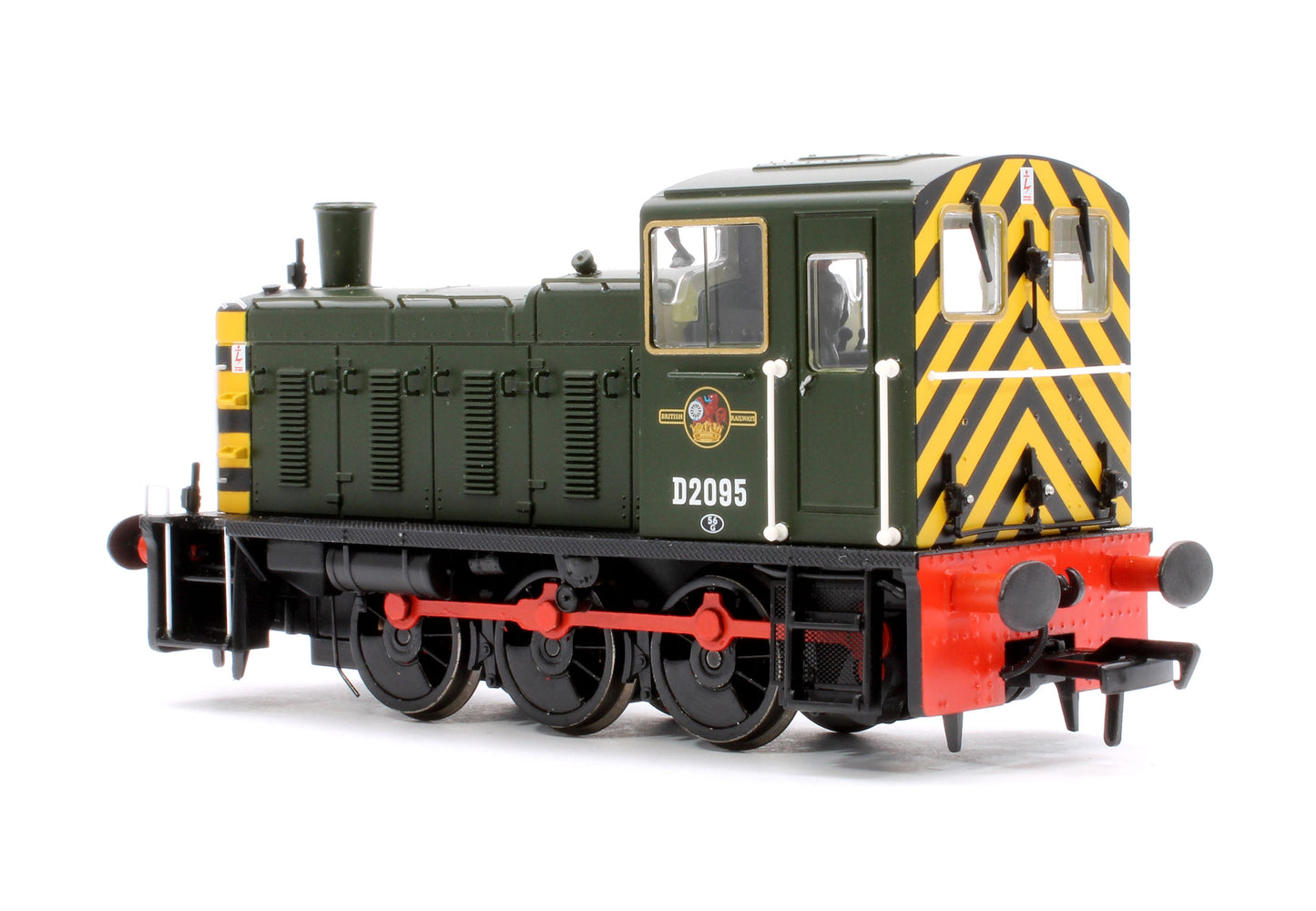 Pre-Owned 31-364A Class 03 D2095 BR Green (Wasp Stripes) Diesel Locomotive