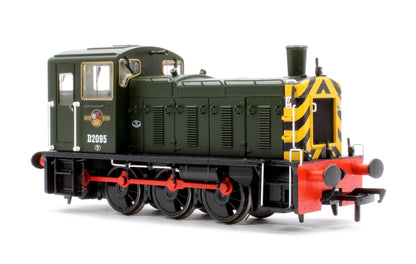 Class 03 D2095 BR Green (Wasp Stripes) Diesel Locomotive - DCC Sound