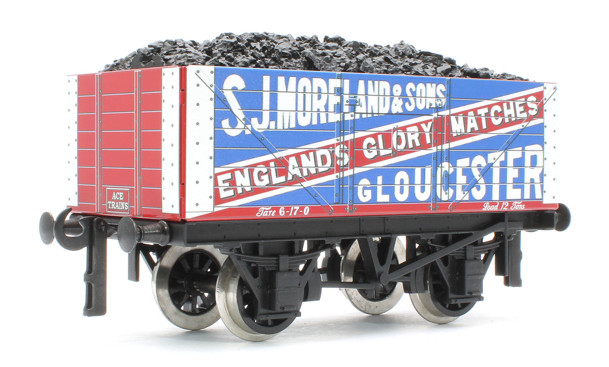 G/5-WS5 Set of 3 "West Country" Private Owner Coal Wagons - Englands Glory Matches, Dunkerton, Milton