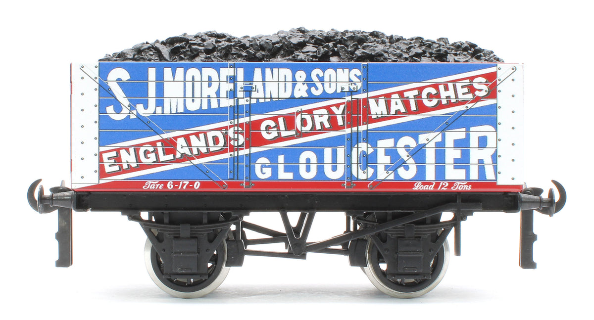 G/5-WS5 Set of 3 "West Country" Private Owner Coal Wagons - Englands Glory Matches, Dunkerton, Milton