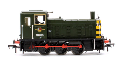 Class 03 D2095 BR Green (Wasp Stripes) Diesel Locomotive - DCC Sound