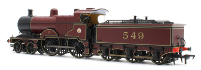 974006 Midland Railway 483 Class 4-4-0 LMS Crimson No.549 (Cabside Roundel) Steam Locomotive