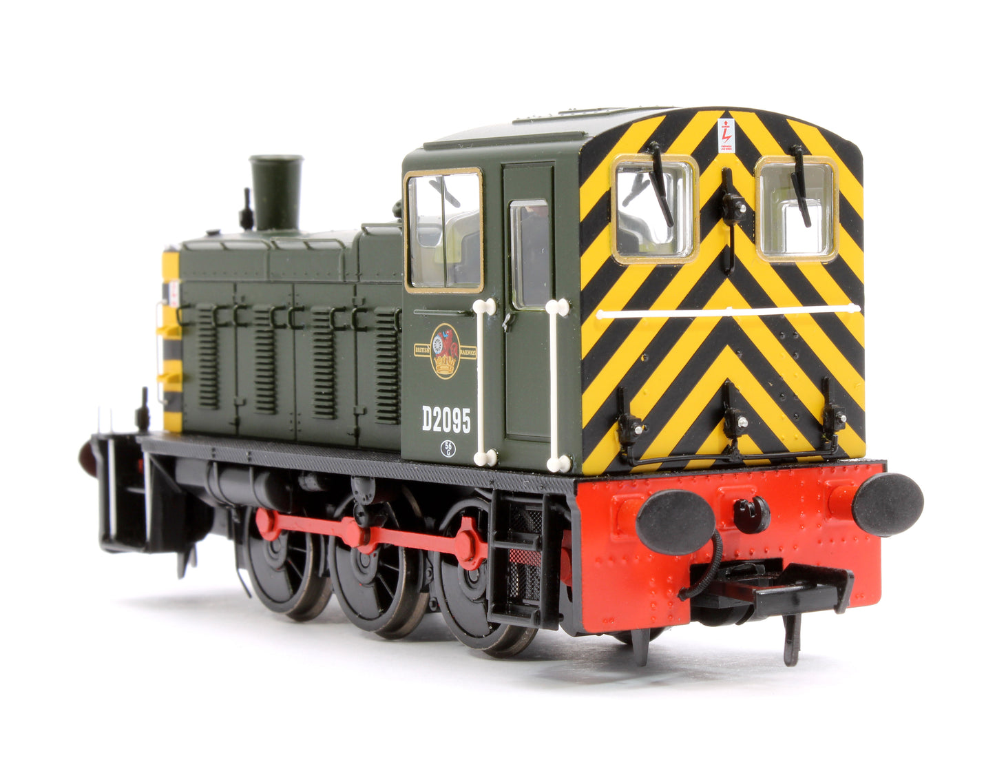 Class 03 D2095 BR Green (Wasp Stripes) Diesel Locomotive - DCC Sound