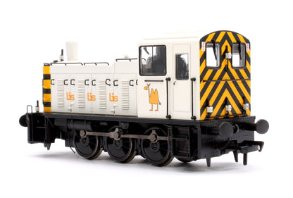 Pre-Owned 31-369SF Class 03 Ex-D2054 British Industrial Sand White Diesel Locomotive - DCC Sound